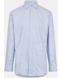 BOSS - H Joe Spread Long Sleeve Oxford Shirt - Lyst
