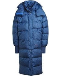 adidas - Long Puffer Jacket - Lyst