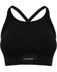 Usa Pro - Up Seamless Adjustable Sports Bra - Lyst