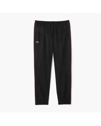 Lacoste - Tapered Closed Cuff Fleece Joggers - Lyst