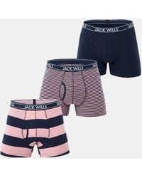 Jack Wills - Jw Daundley Boxers 3 Pack - Lyst
