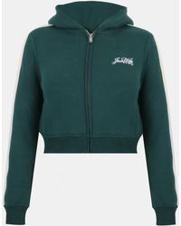 Jack Wills - Script Cotton Long Sleeve Oversized Fit Zip Hoodie - Lyst