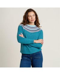 Brakeburn - Fairisle Knitted Crew Neck - Lyst