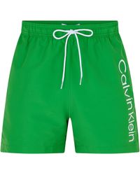 Calvin Klein - Large Logo Swim Shorts - Lyst