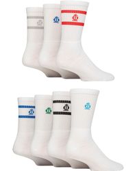 Jeff Banks - 7 Pack Sport Crew Socks - Lyst