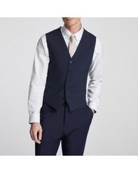 Ted Baker - Pilos Slim Fit Panama Waistcoat - Lyst