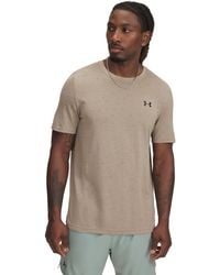 Under Armour - S Ua Vanish Seamless Short Sleeve City Khaki L - Lyst