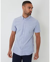 Saltwell - Short-Sleeve Oxford Shirt - Lyst