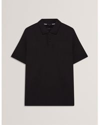 Ted Baker - Mercerised Short Sleeve Polo Shirt - Lyst