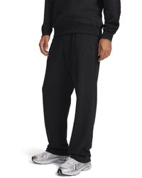 Under Armour - Rival Lw Pant Open Hem Fleece Joggers - Lyst