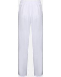 Biba - Logo Closed Hem Fleece Joggers - Lyst