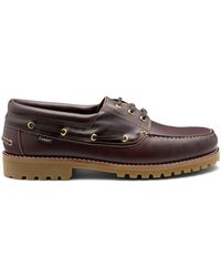 Loake - Leather Boat Shoes - Lyst