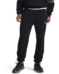 Under Armour - Icon Taping Closed Hem Fleece Joggers - Lyst