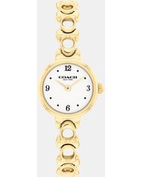 COACH - Ladies Iris Plated Bracelet Watch - Lyst
