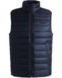 BOSS - Water Repellent Sleeveless Gilet - Lyst