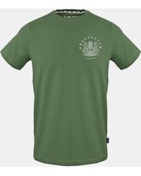 Aquascutum - Cotton Short-Sleeve Crew-Neck T-Shirt - Lyst