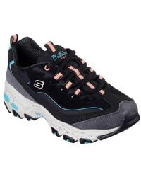 Skechers - D Lites-bold Views Low-top Trainers - Lyst