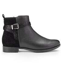 Hotter - Haydock Ankle Boots Wide Fit - Lyst
