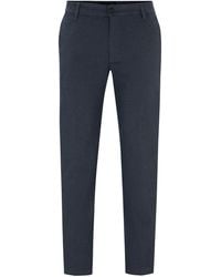 BOSS - P Kane Straight Leg Trousers - Lyst
