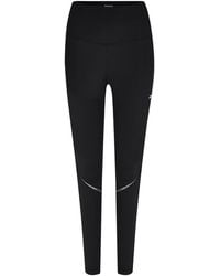 Reebok - Lux Perform Perforated Gym Legging - Lyst