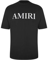 Amiri - Brand-Embellished Crewneck Cotton-Jersey T-Shirt - Lyst