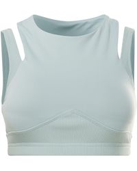 Reebok - S Layered Bra - Lyst