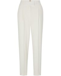 BOSS - Tiroko Straight Trousers - Lyst