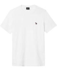 Paul Smith - Regular Fit Zebra Crew-Neck T-Shirt - Lyst