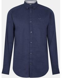 Threadbare - Long-Sleeve Plain Shirt - Lyst