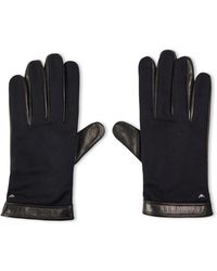 Emporio Armani - Leather Gloves - Lyst
