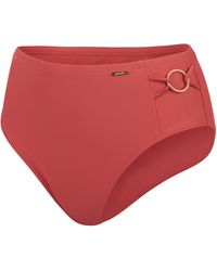 Speedo - Shaping High-Waisted Performance Bikini Bottom - Lyst