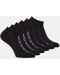 Calvin Klein - 6-Pack Trainer Socks - Lyst