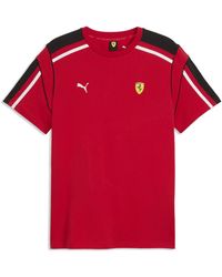 PUMA - Mt7 71 Ferrari Cotton Short-Sleeve Crew-Neck T-Shirt - Lyst
