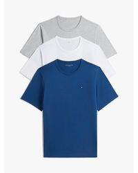 Tommy Hilfiger - 3 Pack Short Sleeve T-Shirts - Lyst