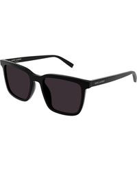 Saint Laurent - Sl 790 001 Sunglasses Acetate Squared - Lyst