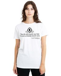 Bridgerton - You Do Not Know Me T-Shirt - Lyst