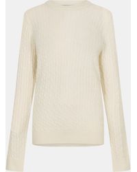 Jack Wills - Jack Tinsbury Merino Wool Blend Cable Knitted Jumper - Lyst