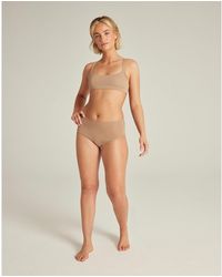 Nudea - High Waist Brief Second Skin Stretch - Lyst