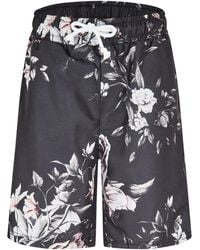 Criminal Damage - Sinclair Fleece Jogger Shorts - Lyst