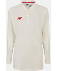 New Balance - Adults Short-Sleeve Cricket Polo Shirt - Lyst