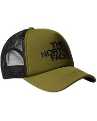 The North Face - Tnf Logo Trucker Tnf Black/tnf Whit - Lyst