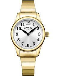 Rotary - Ladies Heritage Astoria Ss Expander Watch - Lyst