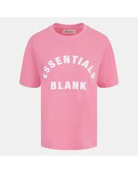Blank Essentials - Blank Arched Print Puff T-Shirt Ladies - Lyst