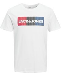 Jack & Jones - Short Sleeve Logo T-shirt Plus Size - Lyst
