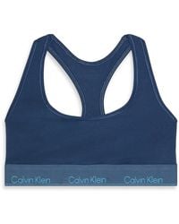 Calvin Klein - Modern Cotton Logo Bralette - Lyst
