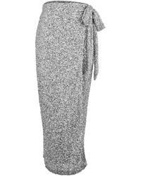 Never Fully Dressed - Jaspre Sequin Midi Skirt - Lyst
