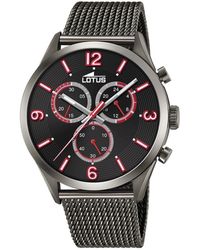 Lotus - Stainless Steel Sports Analogue Quartz Watch - Lyst