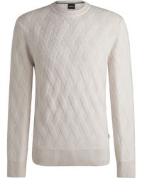 BOSS - H Elfredo Knitted Top - Lyst