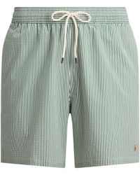 Polo Ralph Lauren - Seersucker Traveller Swim Shorts - Lyst