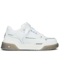 Represent - Rep Studio Premium Leather Mid-Top Sneaker - Lyst